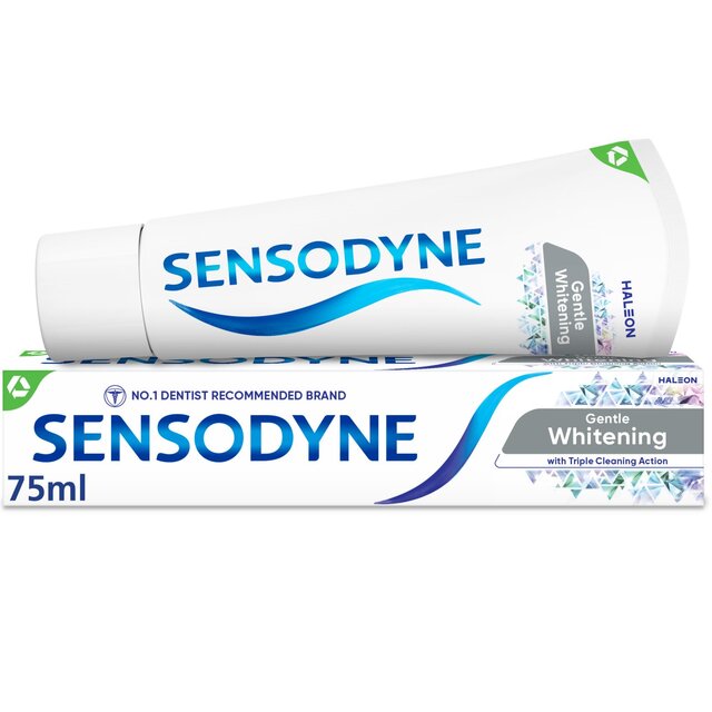 Sensodyne Sensitive Pasta de dientes Cuidado diario Blanqueador suave 75 ml 