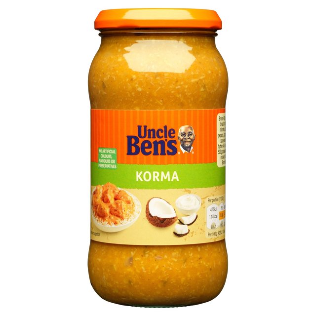 Oncle Bens Korma Curry Sauce 450G