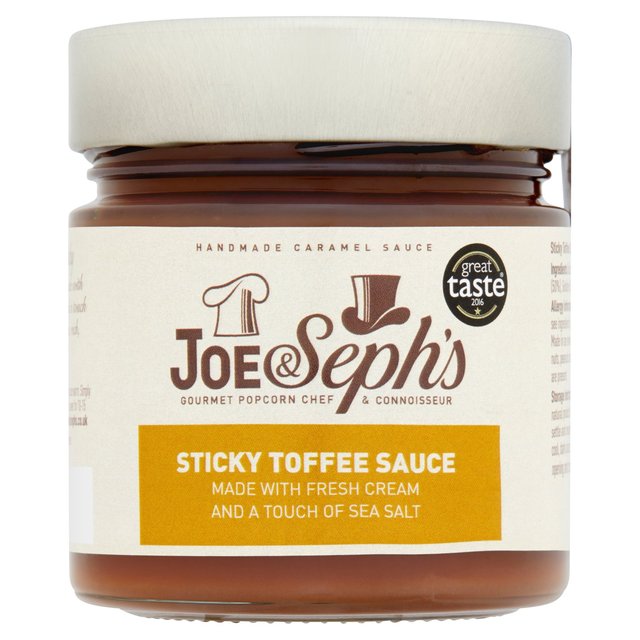 La sauce au caramel collante de Joe & Seph 230g