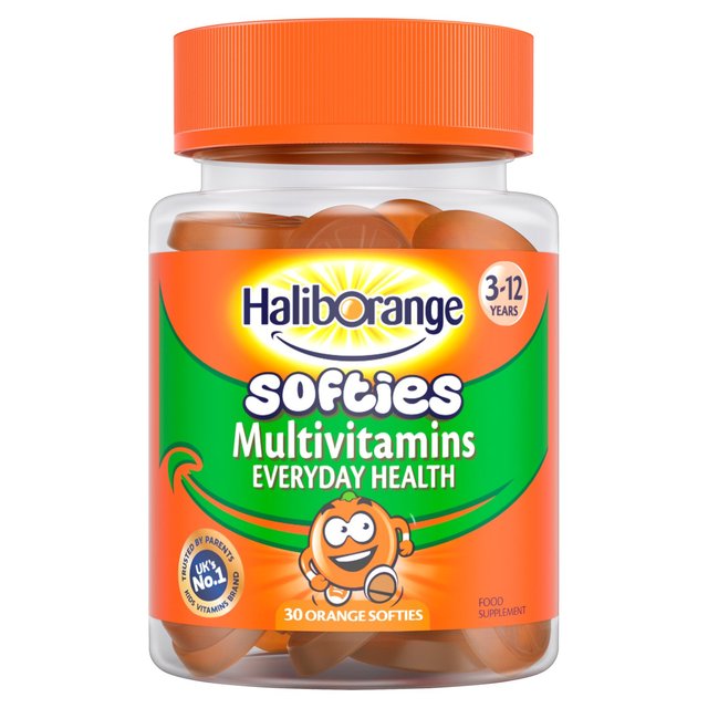 Haliborange Orange Multivitamin Softies 30 par paquet