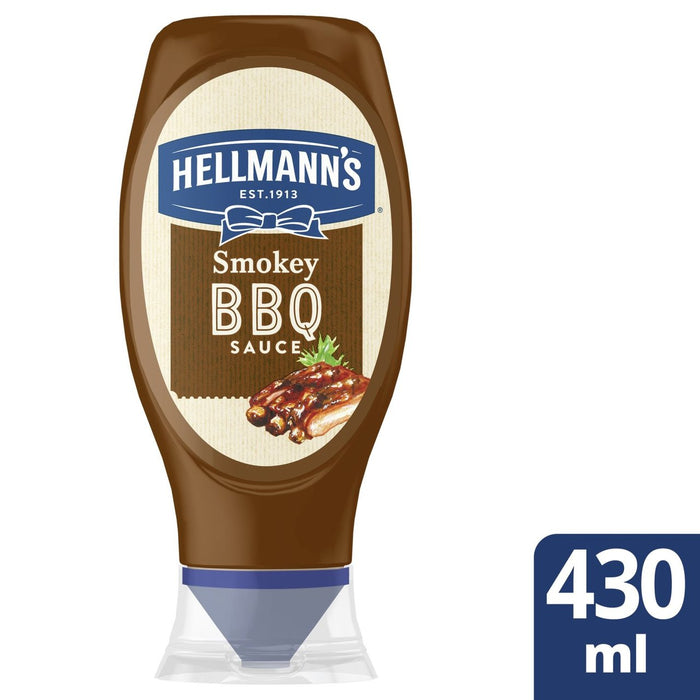 Salsa de barbacoa Smokey de Hellmann 430 ml