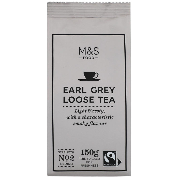 M&S Fairtrade Earl Grey Té suelto 150G