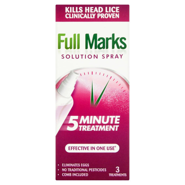 Marca completa Solución Spray Head Treatment de piojos 150 ml
