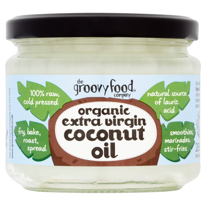 Groovy Food Organic Extra Virgin Coconut Huile 283 ml