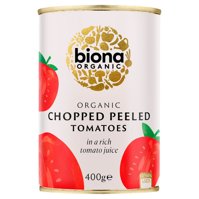 Tomates pelées hachées biona 400G