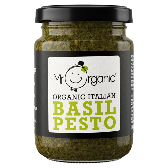 Mr Organic Vegan Basil Pesto 130G
