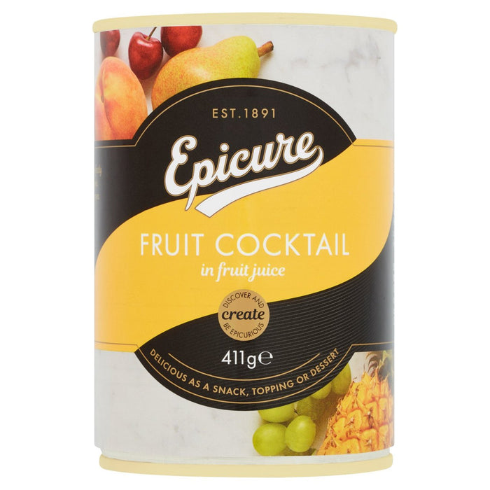 Epicure Fruit Cocktail en jugo de fruta 411g