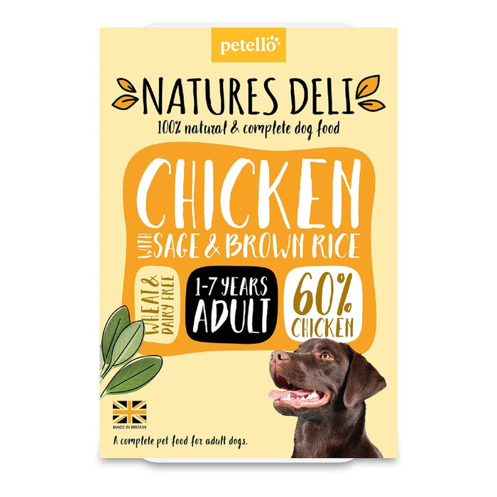 Natures Deli Chicken Wet Dog Food 400g