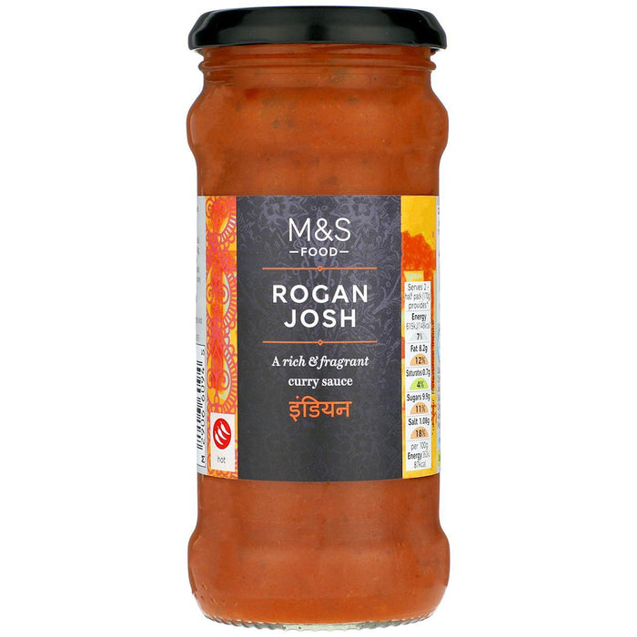 M & S Rogan Josh Sauce 340g