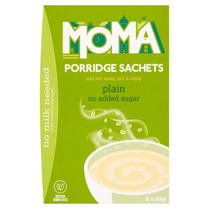Moma Gluten Free Porridge Plain No Added Sugar 5 x 65g