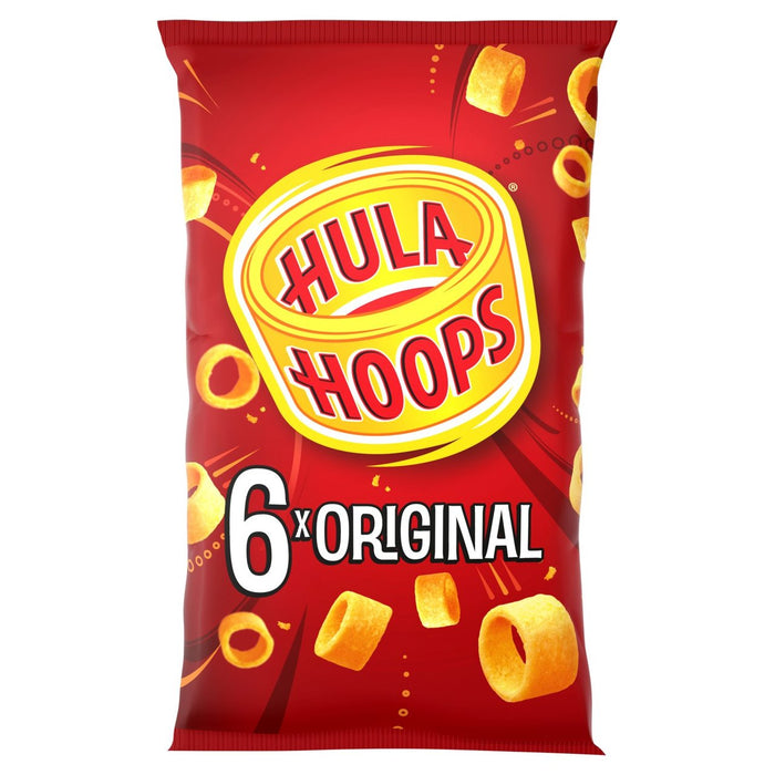 Hula Hoops Crips multipack originaux 6 par pack