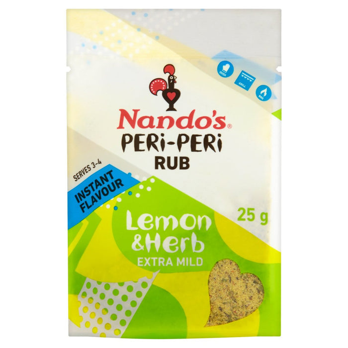 El condimento de limón y hierbas de Nando Rube 25G