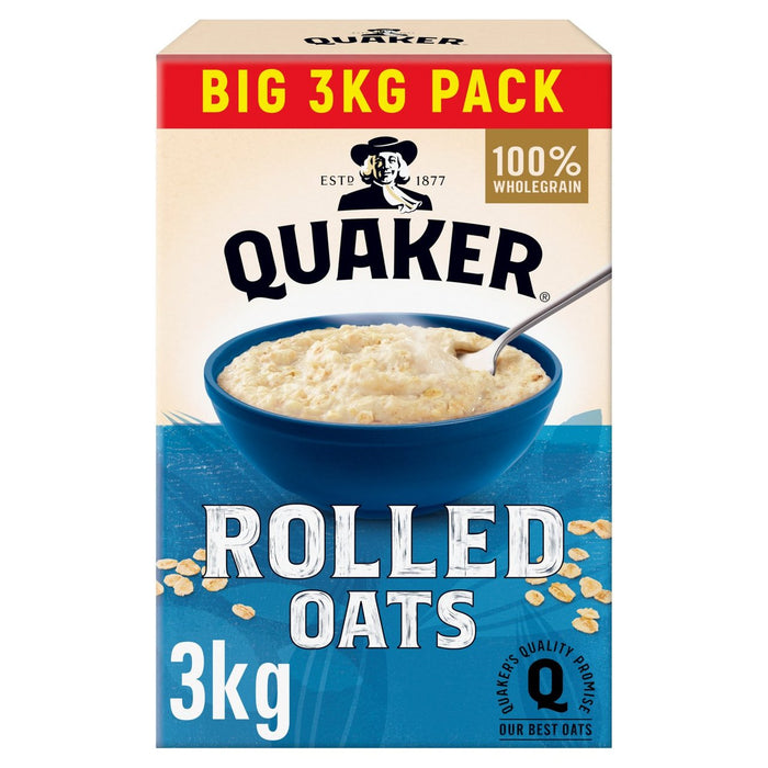 Porridge à avoine roulée de Quaker 3kg